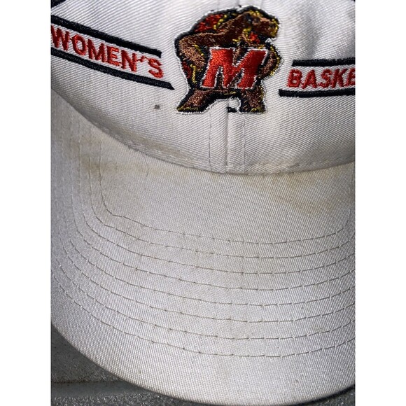 Maryland Terrapins Vintage Logo Athletic Split Bar Snapback Hat - Picture 2 of 4